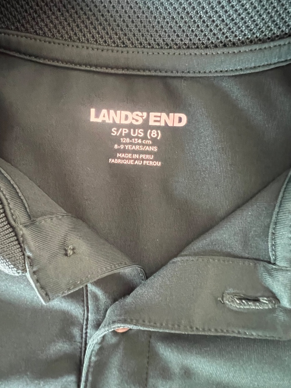 Lands' End Boys School Uniform Polo Bundle-Set of 4 (Size S/8) - Picture 3 of 3